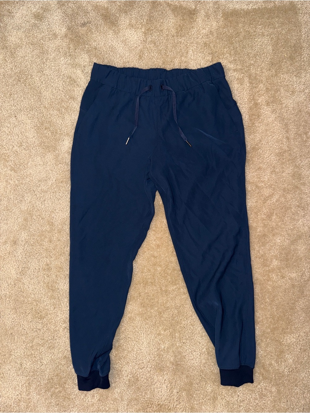 Lululemon Navy Blue Athletic Joggers Size 8